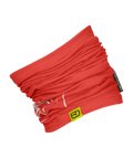 "120 TEC LOGO NECKWARMER" - coral
