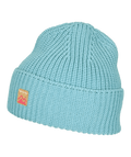 "COZY RIB BEANIE" - "ice waterfall"