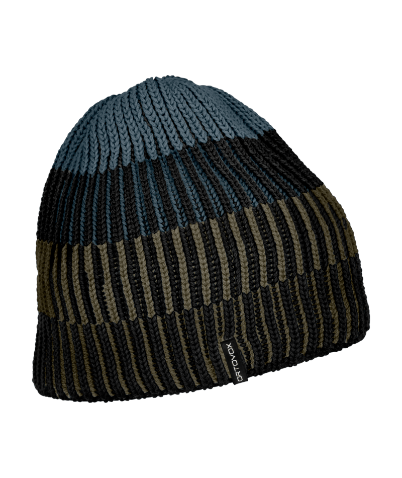 "DEEP KNIT BEANIE" - "dark wild herbs"