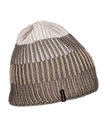 "DEEP KNIT BEANIE" - "dark grey brown"