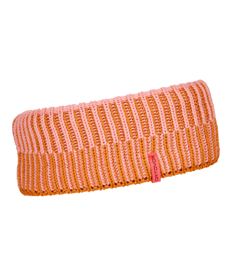 "DEEP KNIT HEADBAND" - "autumn leaves"