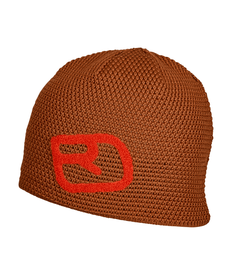 "ROCK’N'WOOL BEANIE" - "bristle brown"