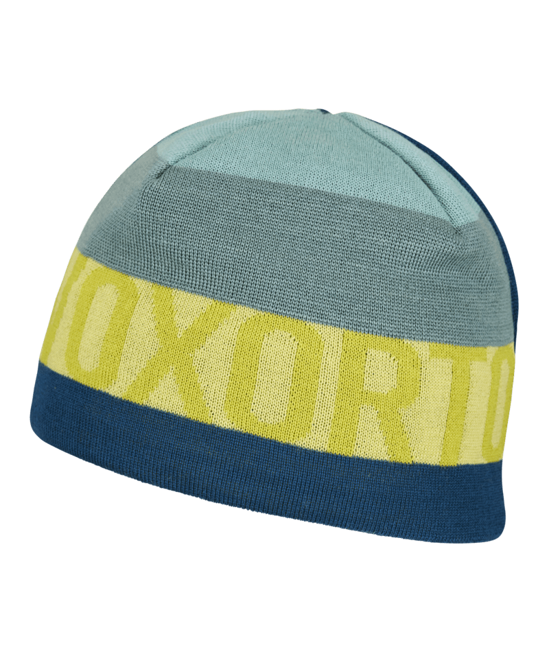 "PATCHWORK BEANIE" - "arctic grey"