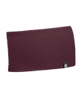 "FLEECE LIGHT HEADBAND " - "dark wild berry"