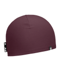 "FLEECE LIGHT BEANIE" - "dark wild berry"