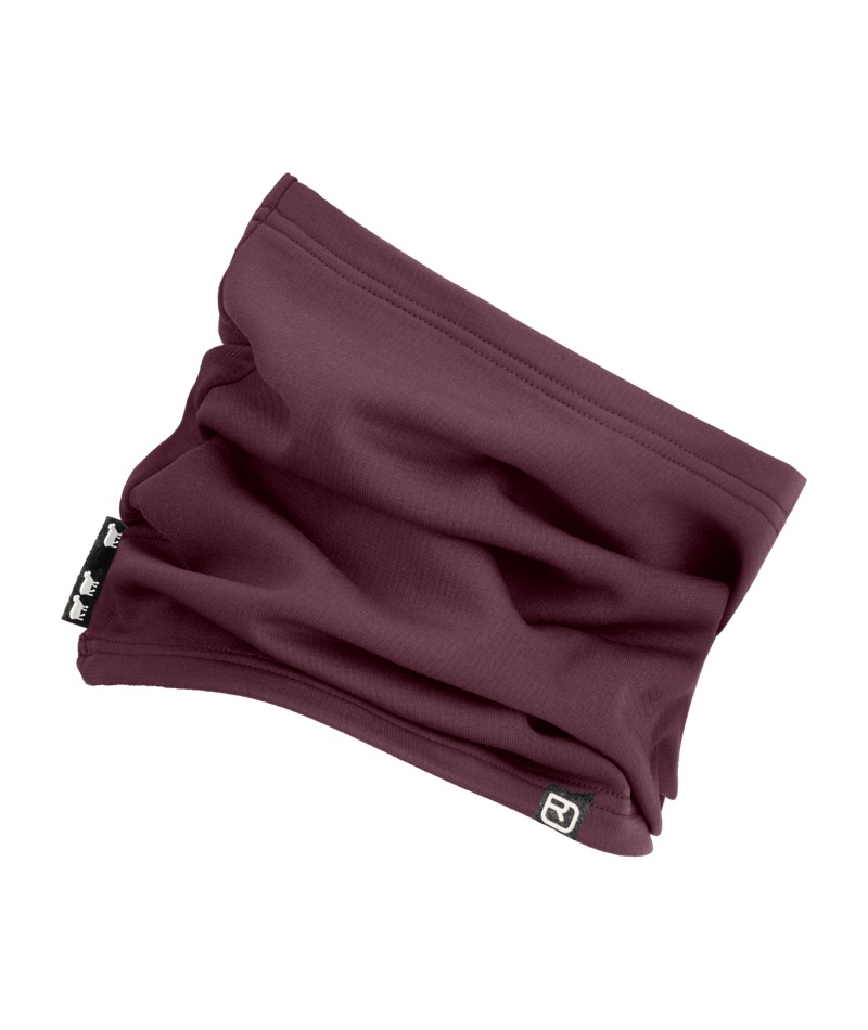 "FLEECE LIGHT NECKWARMER" - "dark wild berry"