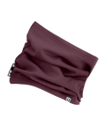 "FLEECE LIGHT NECKWARMER" - "dark wild berry"