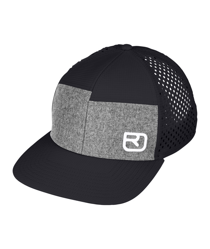 "LOGO AIR TRUCKER CAP" - "black raven"