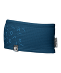 "FLEECE LIGHT GRID HEADBAND" - "petrol blue"