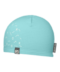 "FLEECE LIGHT GRID BEANIE" - "ice waterfall"