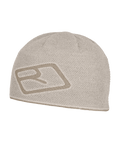 "MERINO LOGO KNIT BEANIE" - "white tea"