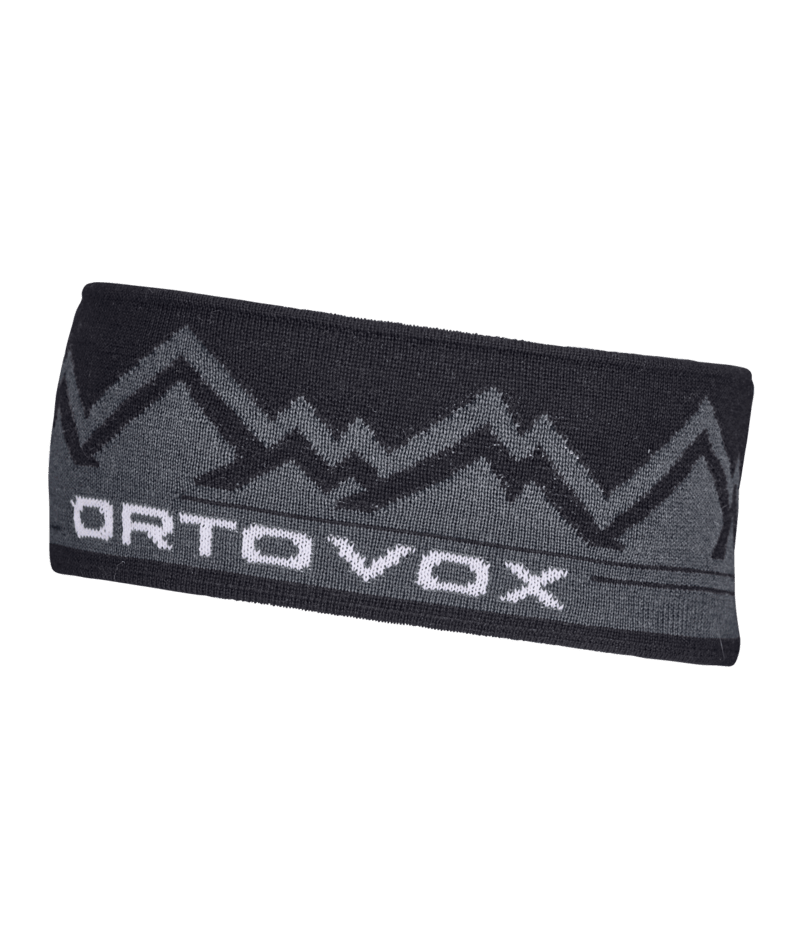 "PEAK HEADBAND" - "black raven"