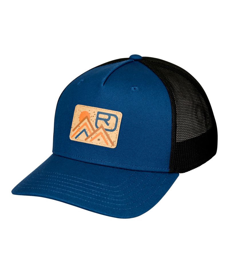"CORKY TRUCKER  CAP" - "petrol blue"