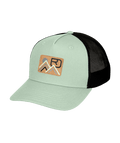 "CORKY TRUCKER  CAP" - "green acid"
