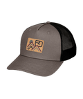 "CORKY TRUCKER  CAP" - "dark grey brown"