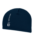 "FLEECE GRID BEANIE" - "deep ocean"