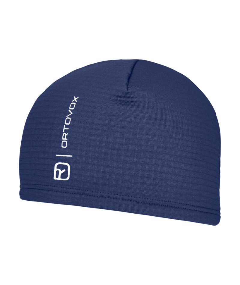 "FLEECE GRID BEANIE" - "blue nunatak"