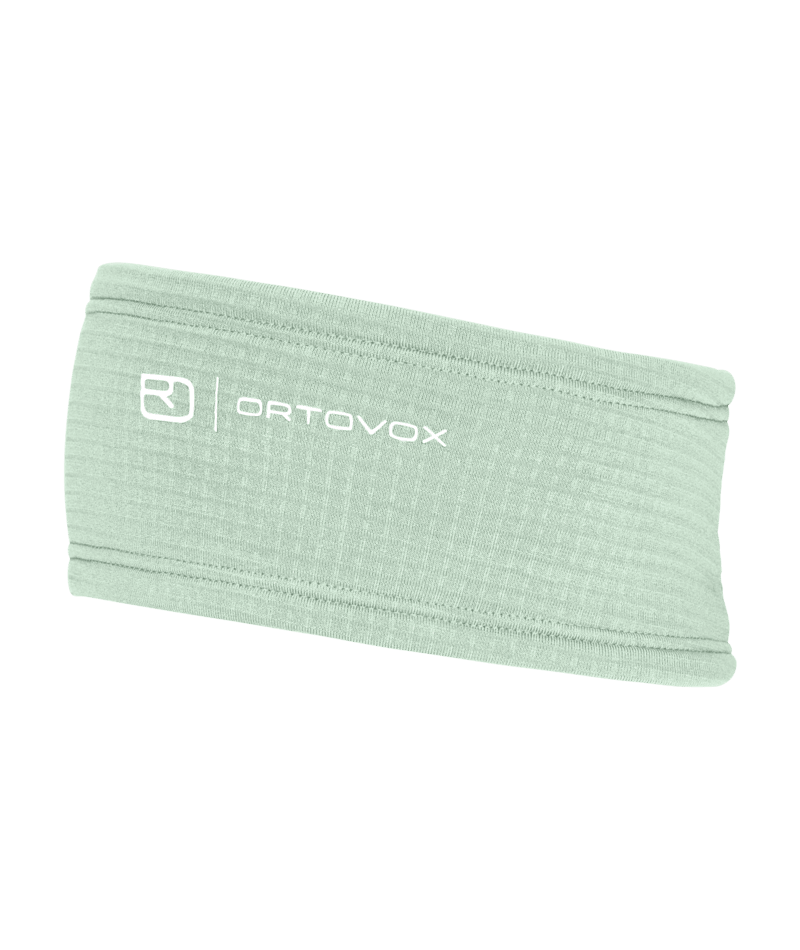 "FLEECE GRID HEADBAND" - "green acid"