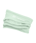 "FLEECE GRID NECKWARMER" - "green acid"