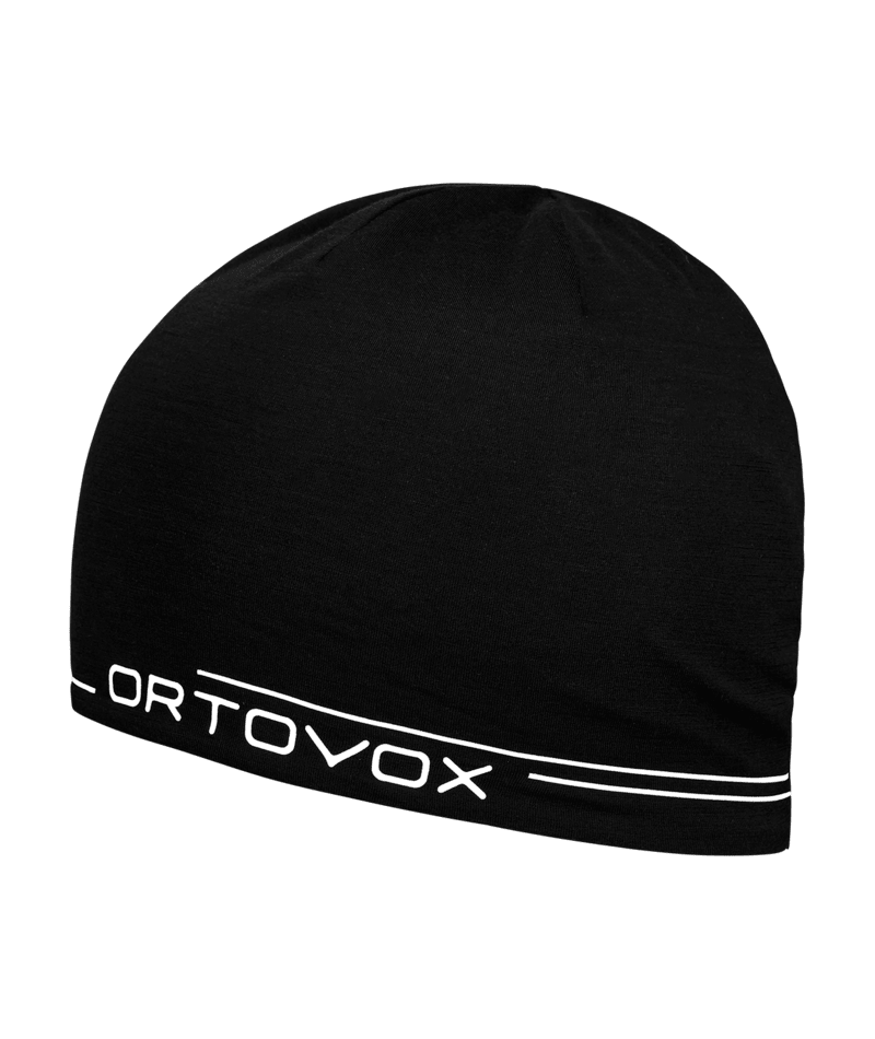 "RESCUE LIGHT BEANIE" - "deep black"