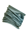 "185 MERINO NECKWARMER" - "aop green sage"