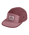 "MTN STRIPE CAP" - chestnut