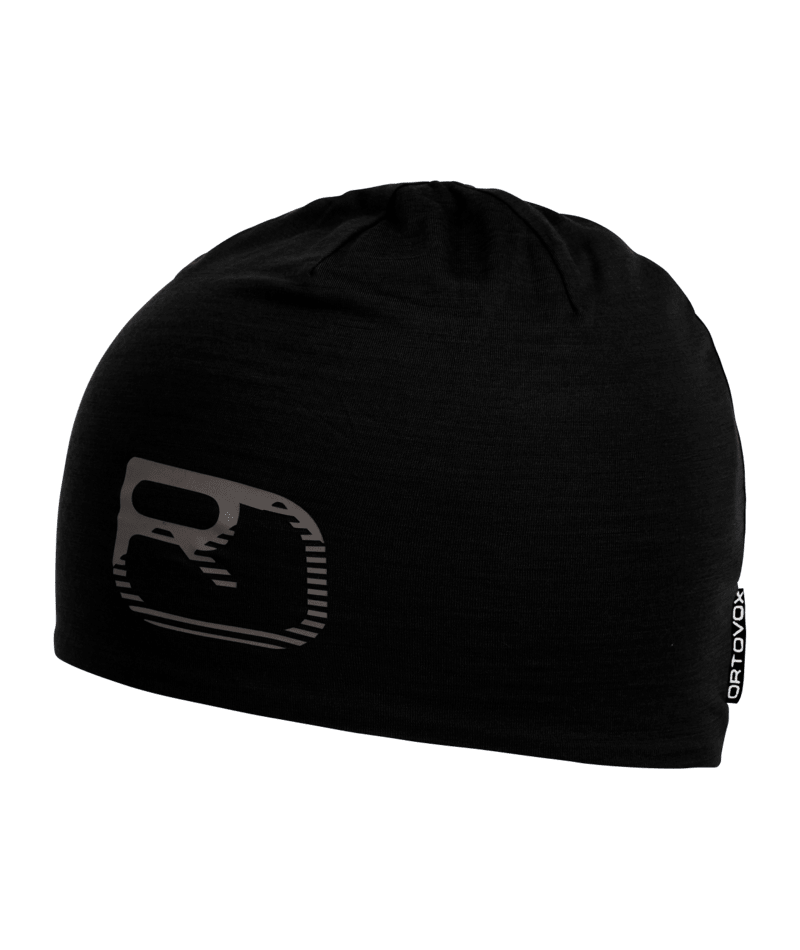 "120 COOL TEC LOGO BEANIE" - "black raven"
