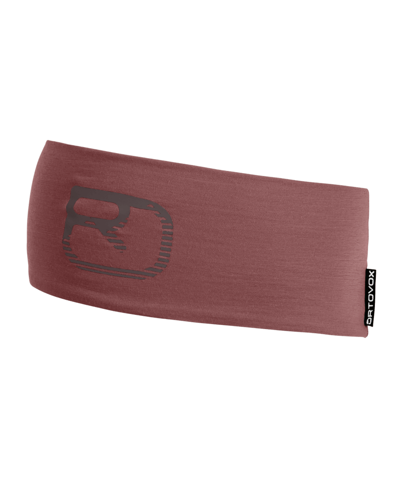 "120 COOL TEC LOGO HEADBAND" - chestnut