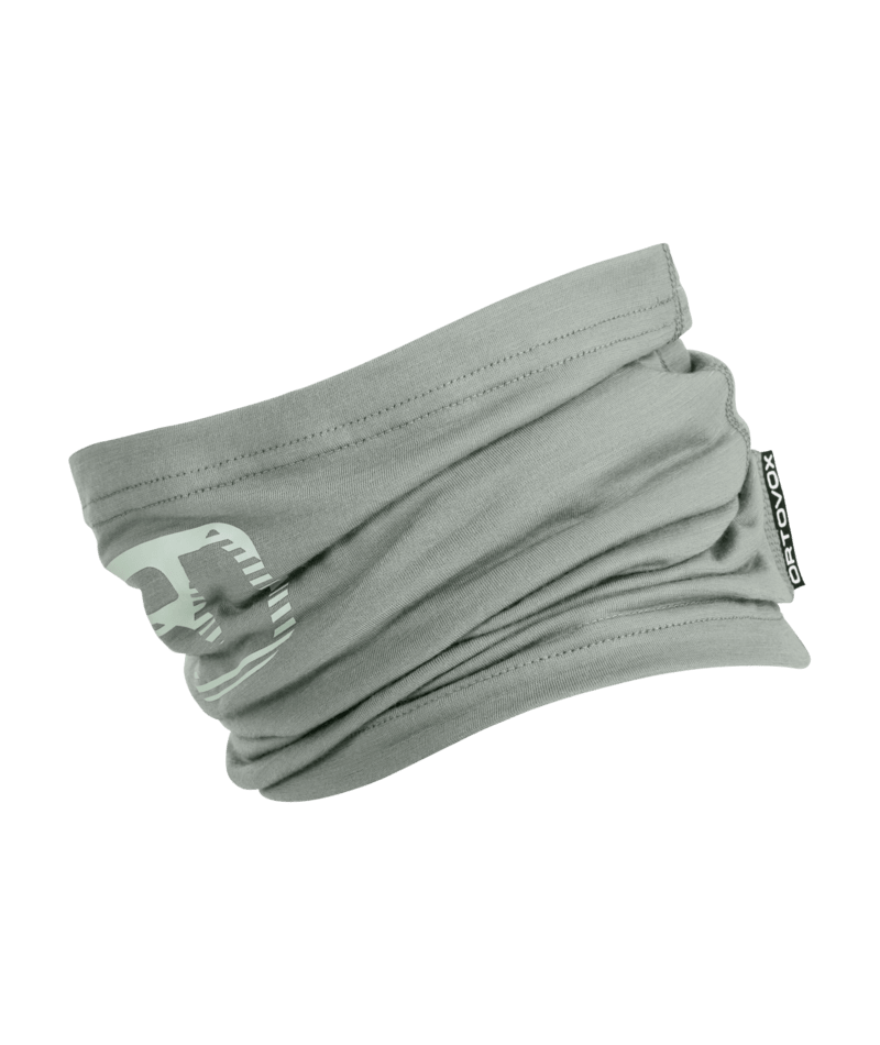 "120 COOL TEC LOGO NECKWARMER" - "green sage"