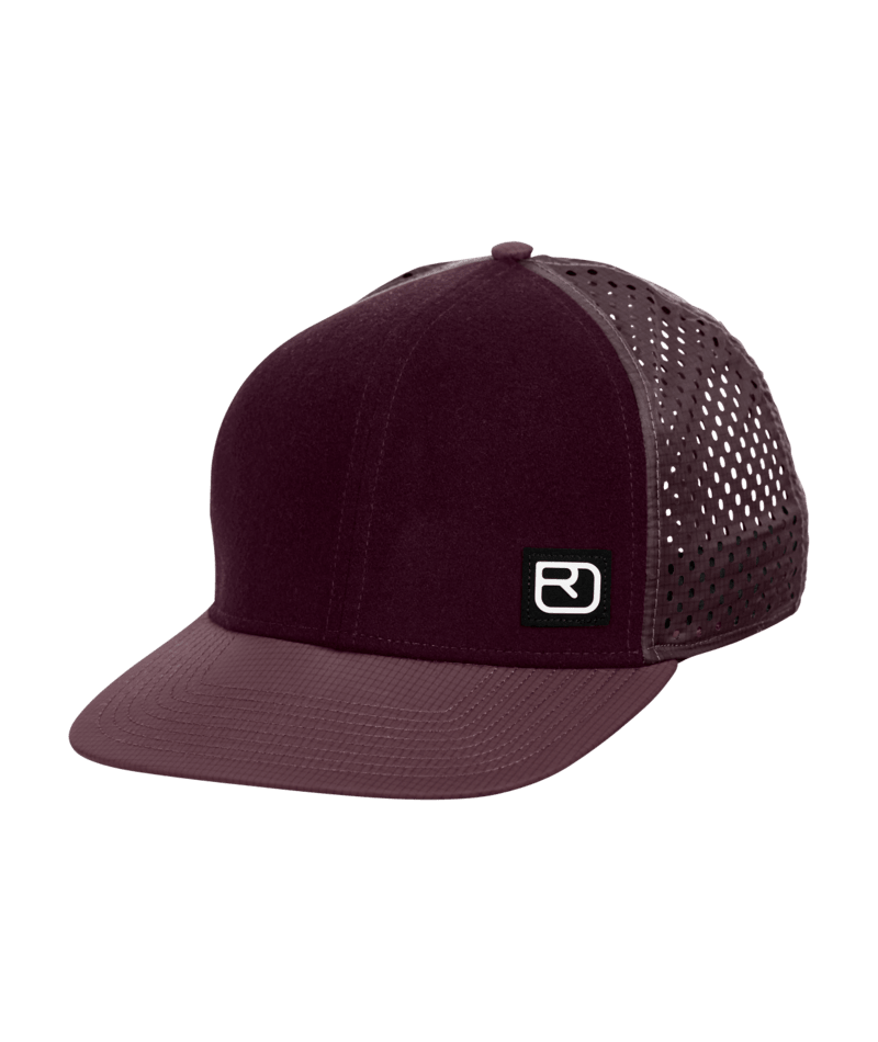 "LOGO AIR TRUCKER CAP" - chestnut