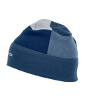 "PATCHWORK BEANIE" - "blue nunatak"