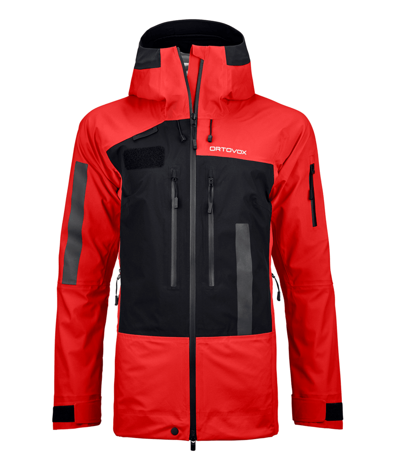 "RESCUE 3L JACKET W" - "rescue red"