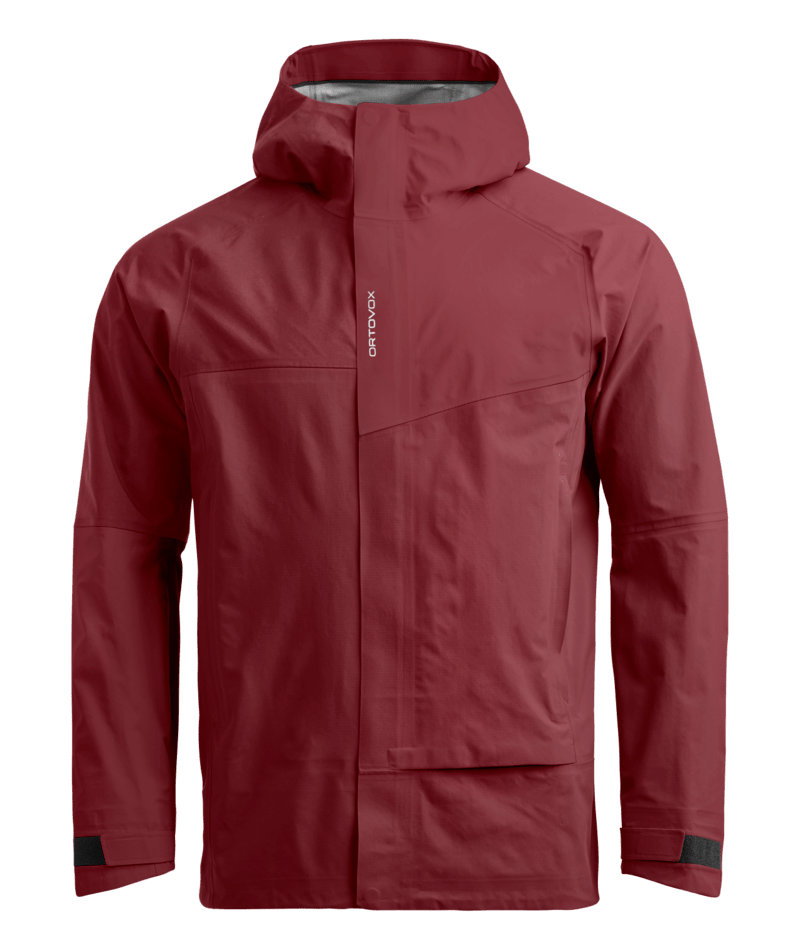 "SECEDA 3L JACKET M" - "red malbec"
