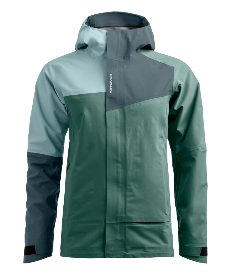 "SECEDA 3L JACKET W" - "arctic grey"