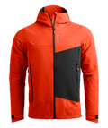 "SECEDA SOFTSHELL JACKET M" - "hot orange"