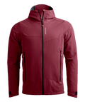 "SECEDA SOFTSHELL JACKET M" - "red malbec"