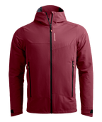"SECEDA SOFTSHELL JACKET M" - "red malbec"