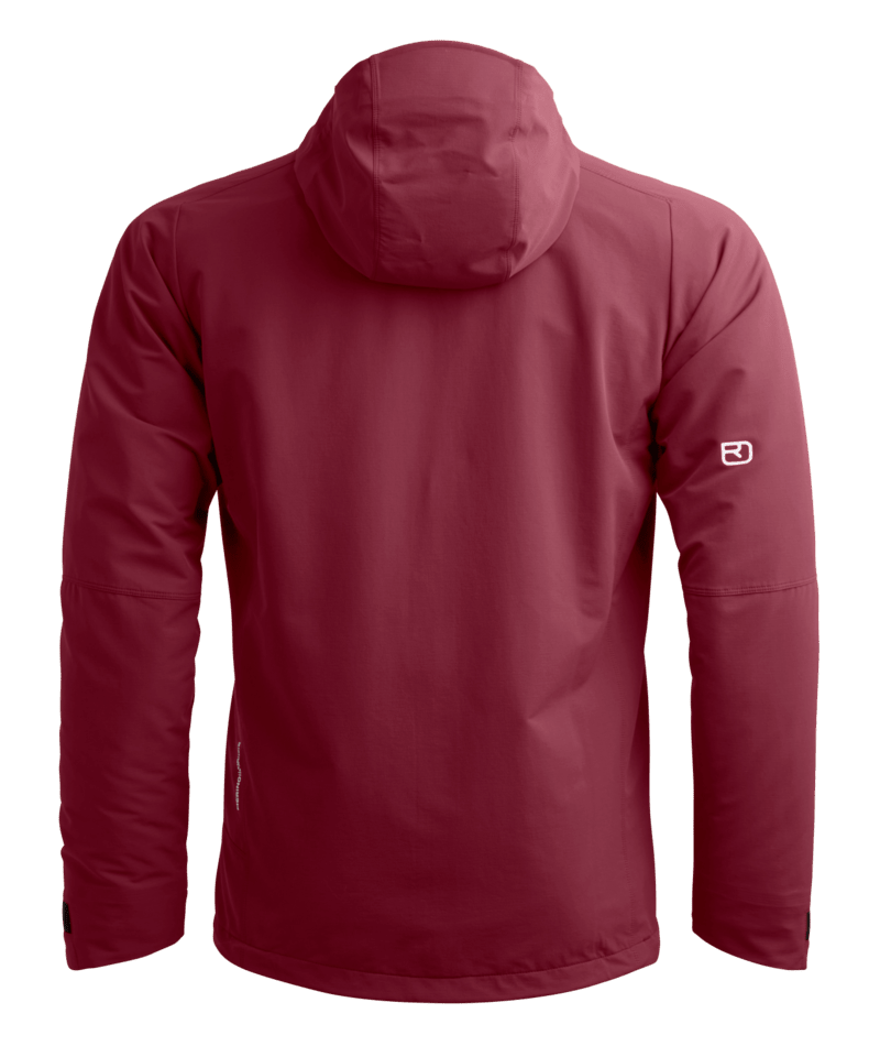 "SECEDA SOFTSHELL JACKET M" - "red malbec"