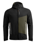 "SECEDA SOFTSHELL JACKET M" - "black raven"