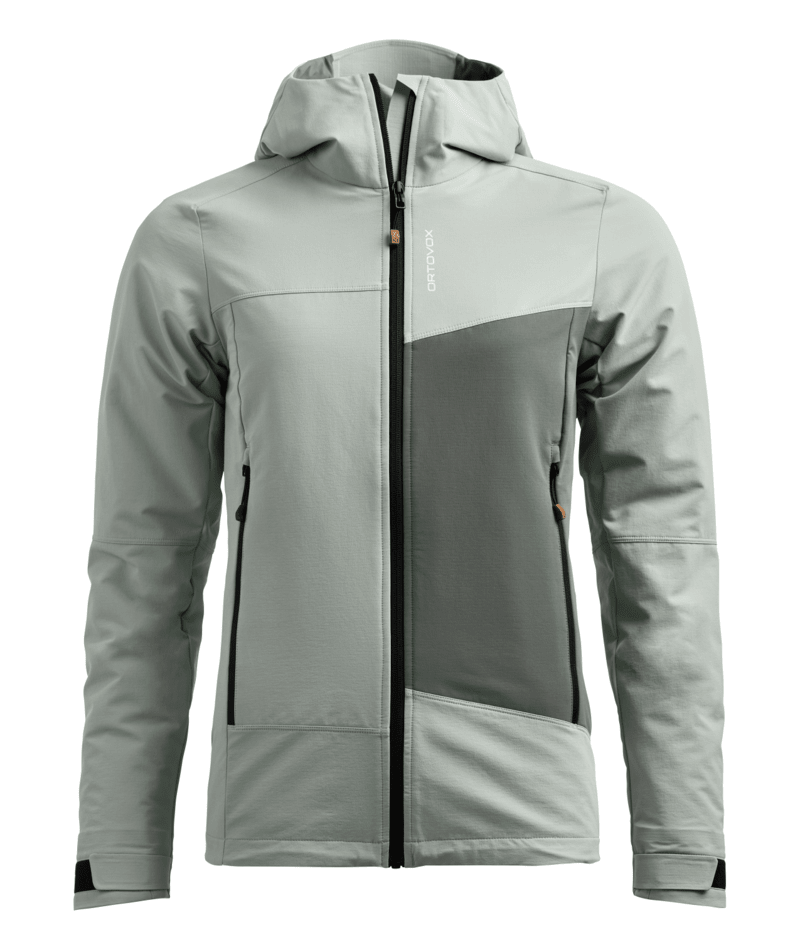 "SECEDA SOFTSHELL JACKET W" - "green sage"