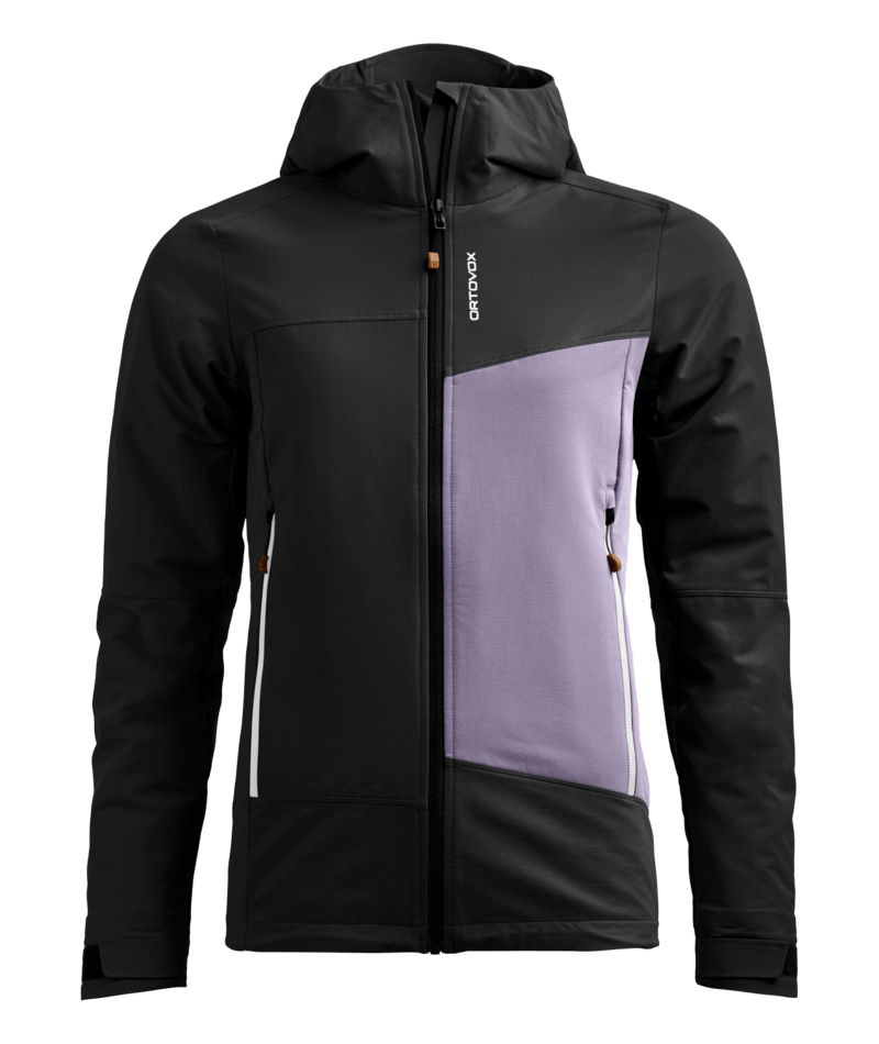 "SECEDA SOFTSHELL JACKET W" - "black raven"