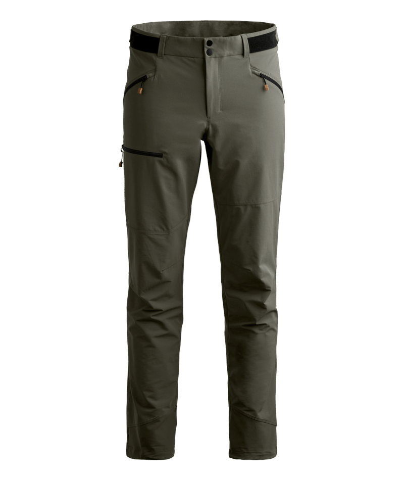 "SECEDA SOFTSHELL PANTS M" - "dark wild herbs"