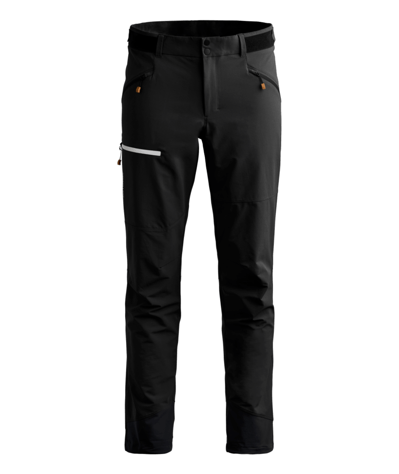 "SECEDA SOFTSHELL PANTS M" - "black raven"
