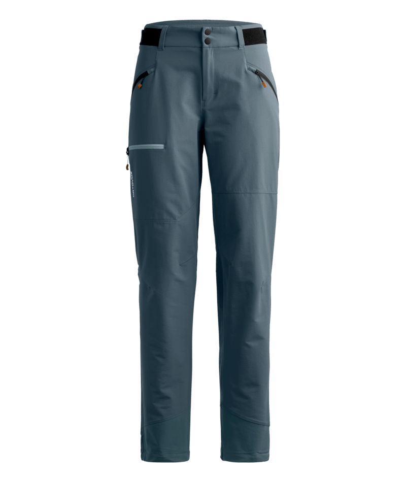 "SECEDA SOFTSHELL PANTS W" - "dark arctic grey"