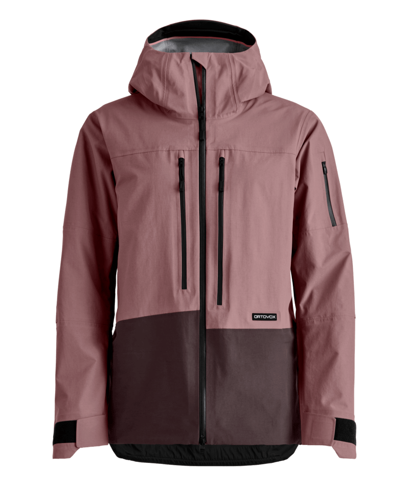 "RAVINE FREE 3L JACKET W" - "dusk rose"