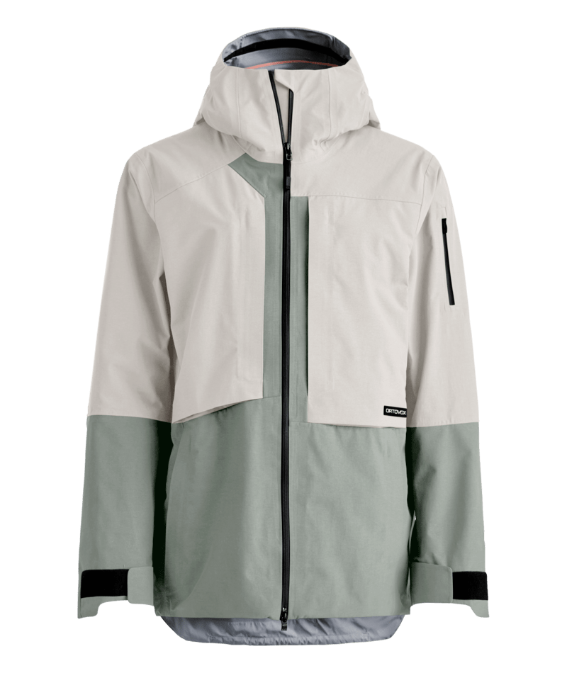 "RAVINE PLUS 3L JACKET W" - "white tea"