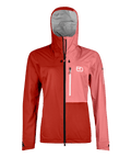 "3L ORTLER JACKET W" - "sunset orange"