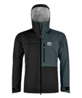 "3L ORTLER JACKET M" - "black raven"