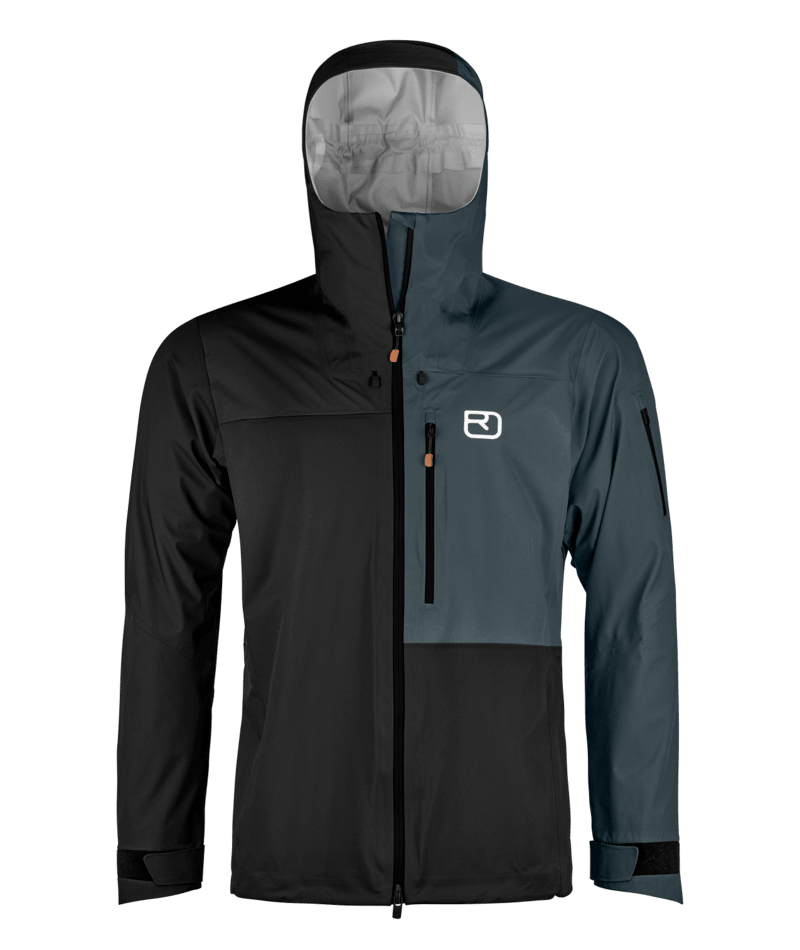 "3L ORTLER JACKET M" - "black raven"