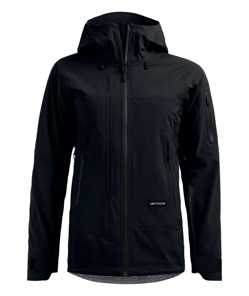 "ORTLER GORE-TEX JACKET W" - "black raven"
